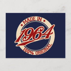 Made In 1964 Postcard
