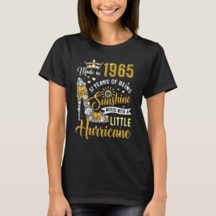 Made In 1965 57 Year Old Womens Sunshine 57th Birt T-Shirt