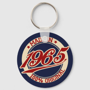 Made In 1965 Key Ring