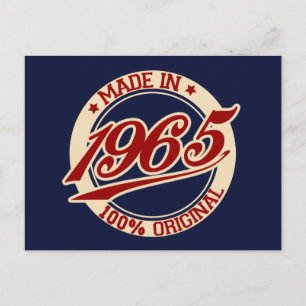 Made In 1965 Postcard