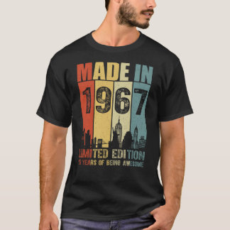 Made In 1967 Limited Edition 58 Years T-Shirt
