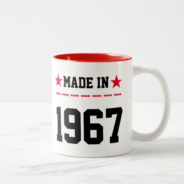 Made in 1967 Two-Tone coffee mug (Right)