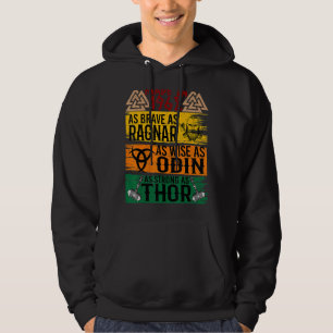 Made In 1968 As Brave As Ragnar As Wise As Odin Vi Hoodie
