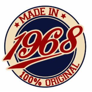 Made In 1968 Standing Photo Sculpture