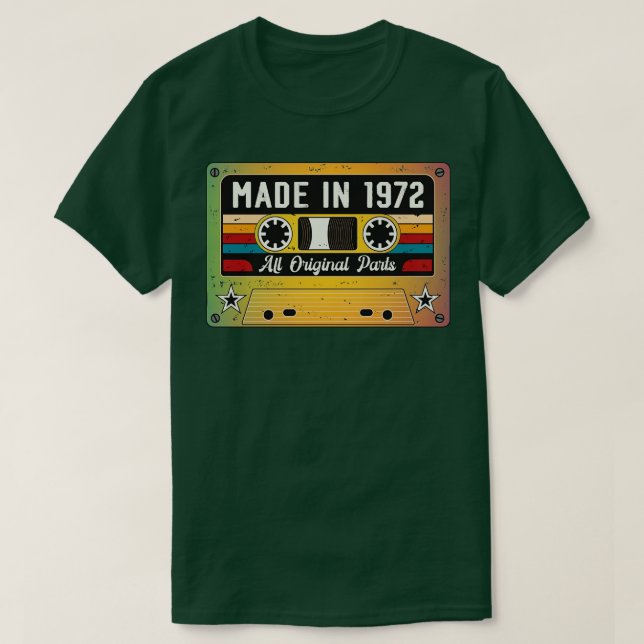 Made in 1972 T-Shirt (Design Front)