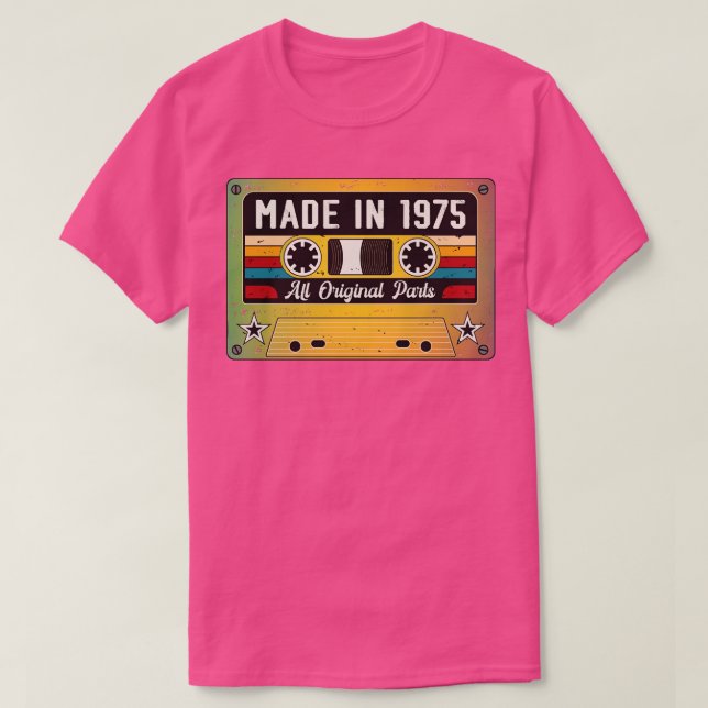 Made in 1975 T-Shirt (Design Front)