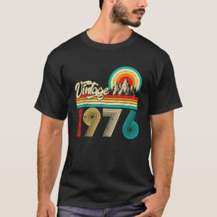 Made in 1976 Retro Birthday 50 Years Old Gifts T-Shirt