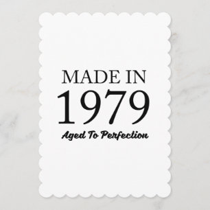 Made In 1979 Card