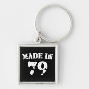 Made In 1979 Key Ring
