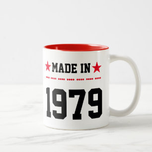 Made in 1979 Two-Tone coffee mug