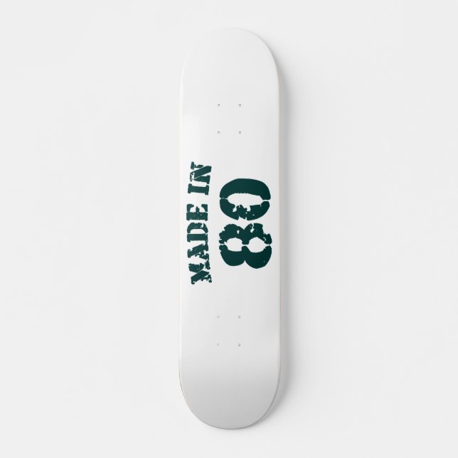 Made In 1980 Skateboard (Front)