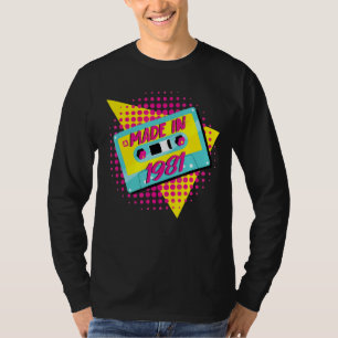Made In 1981 41st Birthday 80s 90s 1990s 1980s Nos T-Shirt
