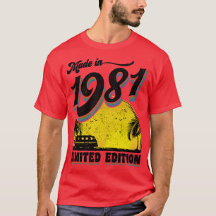 Made in 1981 All Original Parts T-Shirt