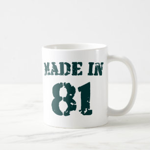 Made In 1981 Coffee Mug