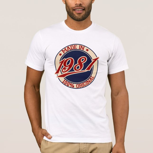 Made In 1981 T-Shirt (Front)