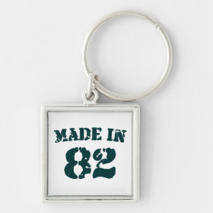 Made In 1982 Key Ring