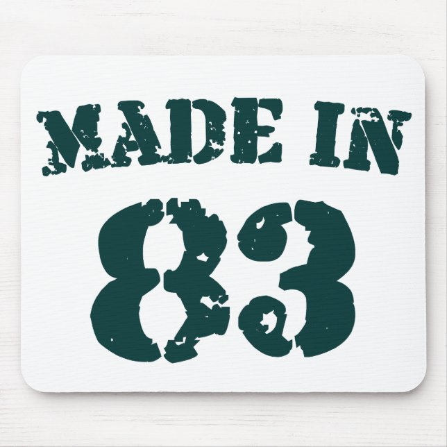 Made In 1983 Mouse Mat (Front)
