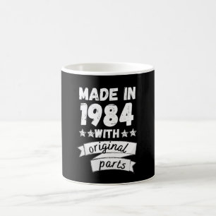 made in 1984 with original parts, coffee mug