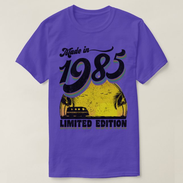 Made in 1985 Limited Edition T-Shirt (Design Front)