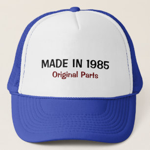 Made in 1985, Original Parts Trucker Hat