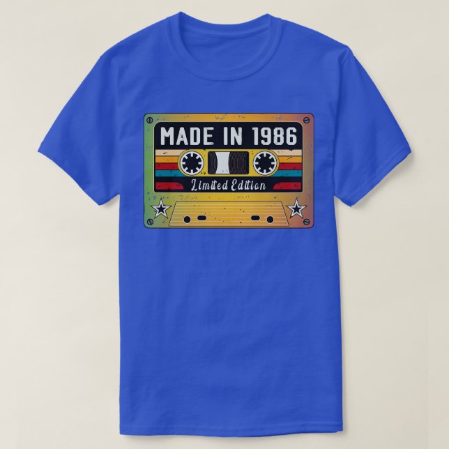Made in 1986 T-Shirt (Design Front)
