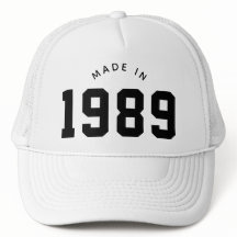 Made in 1989 Personalised Birthday