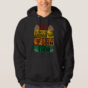 Made In 1992 As Brave As Ragnar As Wise As Odin Vi Hoodie