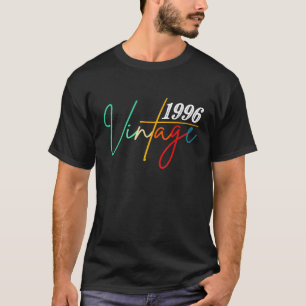 Made in 1996 Funny Present Design For 30 Years Old T-Shirt