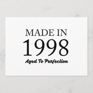 Made In 1998 Card