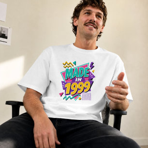 Made in 1999 Retro Vintage Birthday T-Shirt