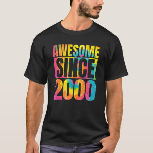 Made In 2000 23 Year Of Being Awesome 23 Birthday T-Shirt