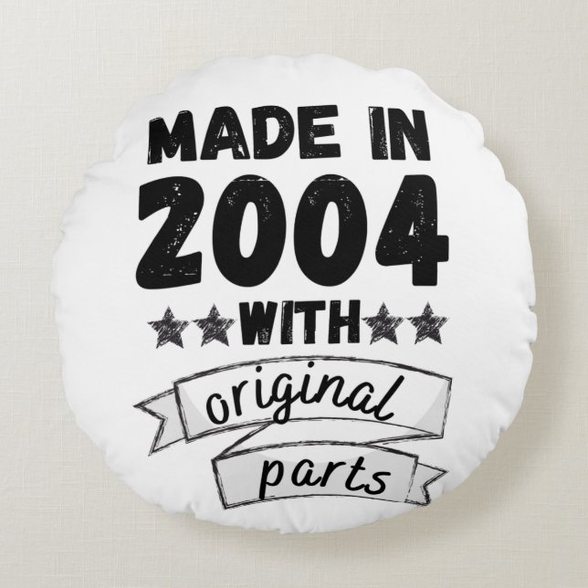 made in 2004 with original parts, round cushion (Front)