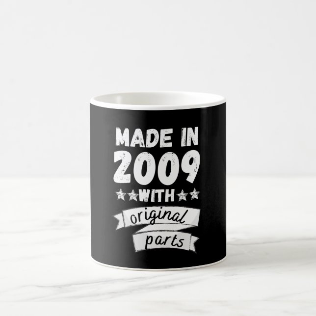 made in 2009 with original parts, coffee mug (Center)