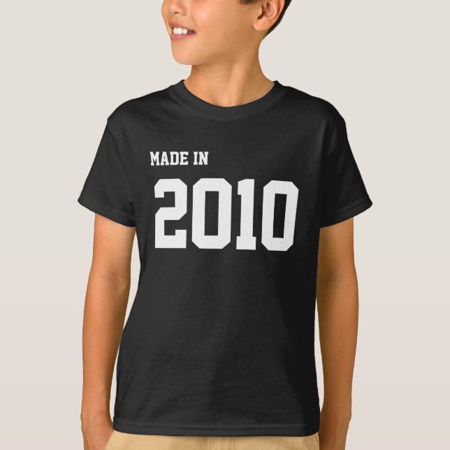 Made in 2010 T-Shirt (Front)