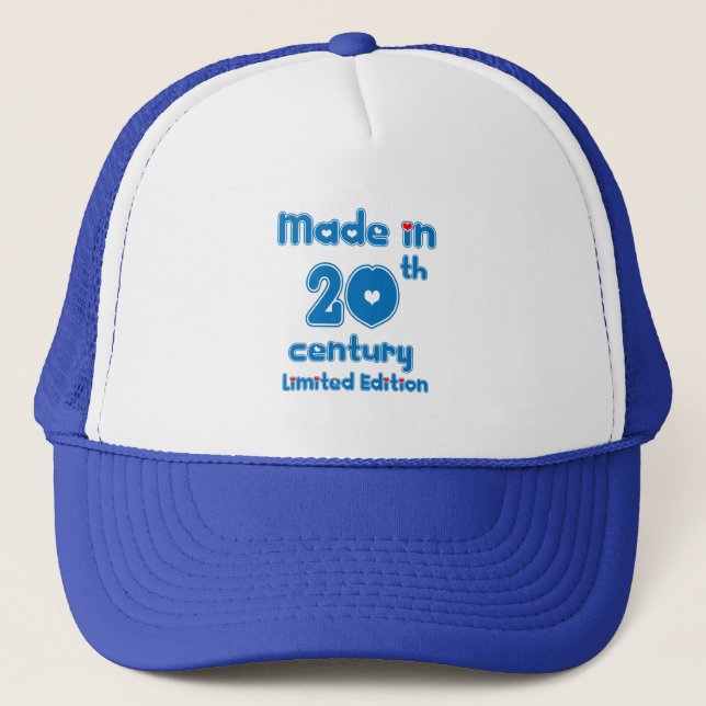 Made in 20th century trucker hat (Front)