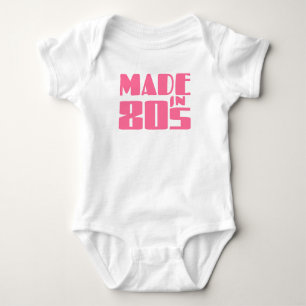 Made in 80s baby bodysuit
