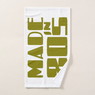 Made in 80s hand towel