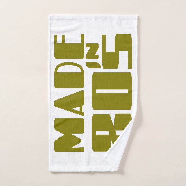 Made in 80s hand towel (Hand Towel)