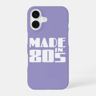 Made in 80s iPhone 16 case