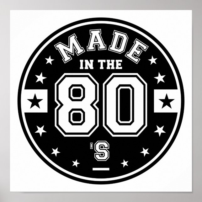 Made In 80s Poster (Front)