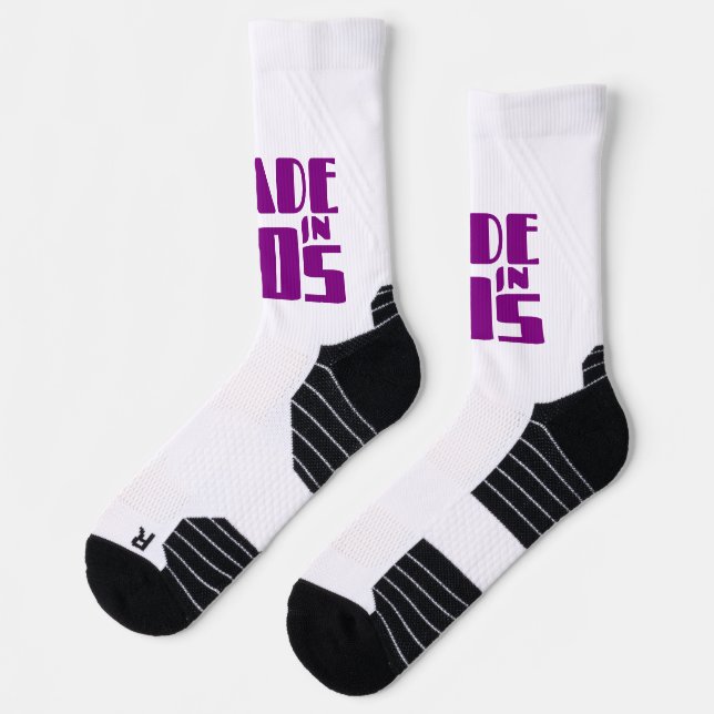 Made in 80s socks (Left)