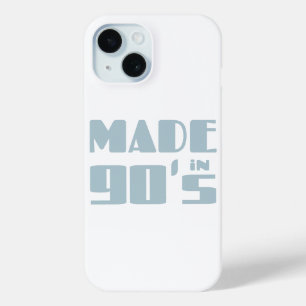 Made in 90's iPhone 15 case