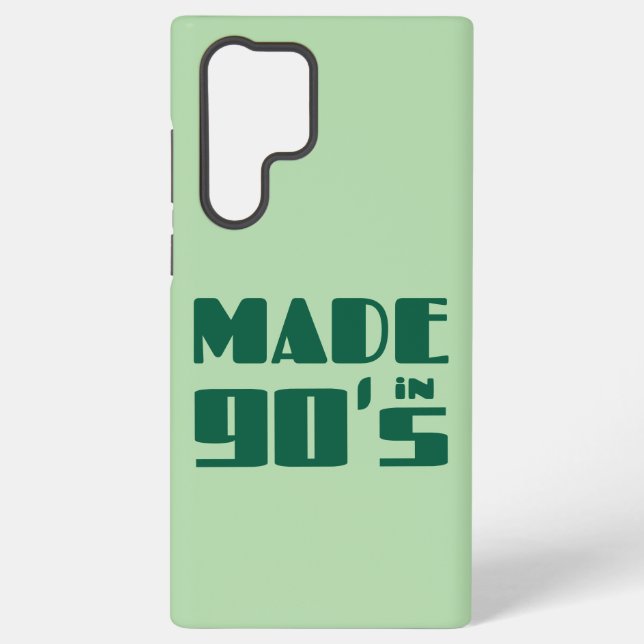 Made in 90's samsung galaxy s22 ultra case (Back)