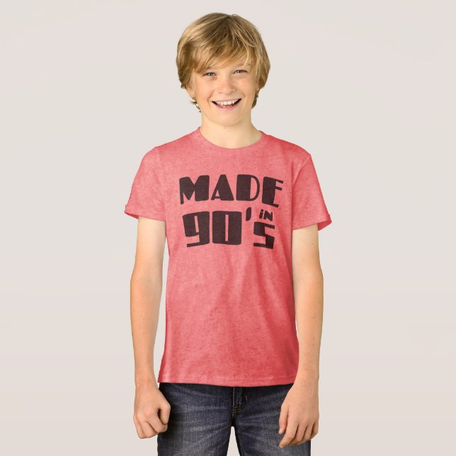 Made in 90's Tri-Blend shirt (Front Full)