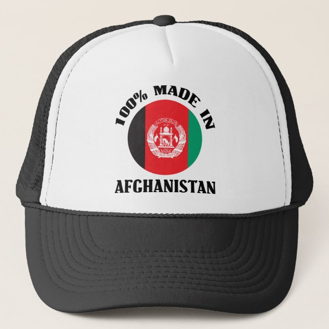Made In Afghanistan Trucker Hat (Front)