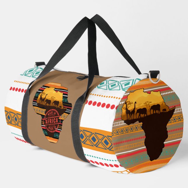 Made in Africa Duffle Bag (Left Corner)