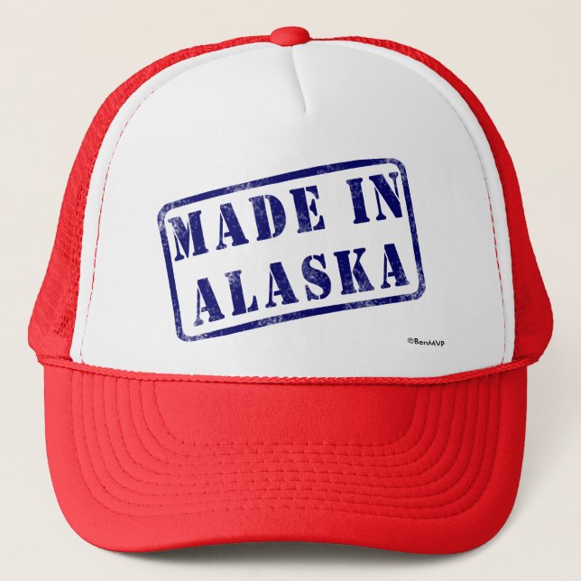 Made in Alaska Trucker Hat (Front)