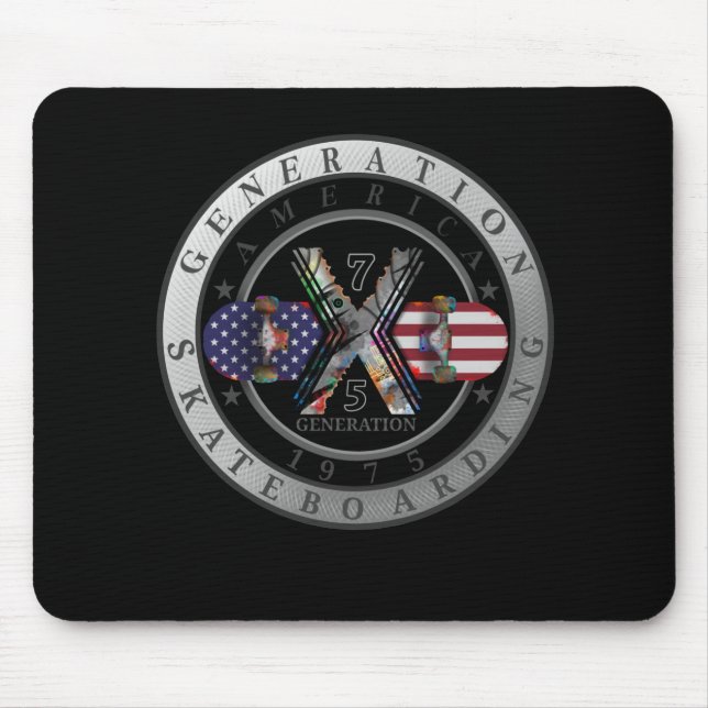 Made in America 1975 Logo Mouse Mat (Front)