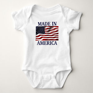 Made in America Baby Bodysuit