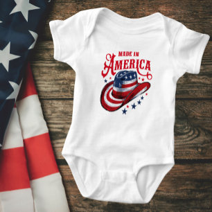 Made in America Baby Bodysuit